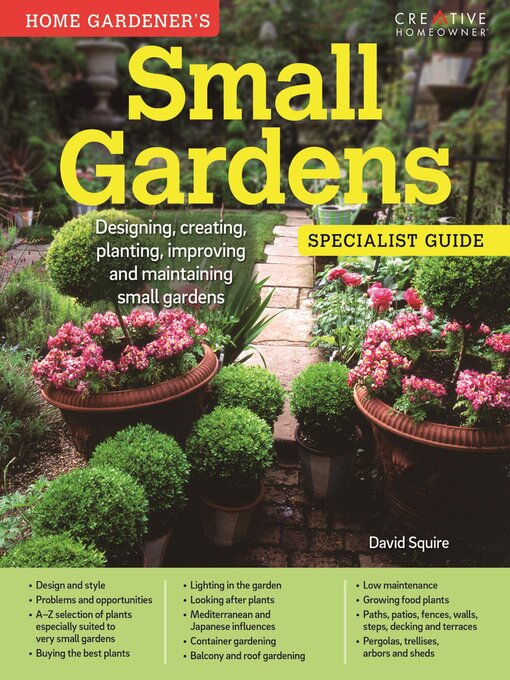 Title details for Small Gardens by David Squire - Available